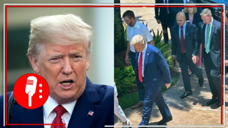 Previo a ser arrestado, Trump arremetió contra Biden y acuso al presidente de EE.UU. de tener 850 cajas de material clasificado