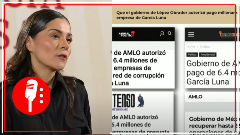 Falso que AMLO haya autorizado pago millonario a empresa de García Luna, fueron Calderón y EPN: Liz Vilchis