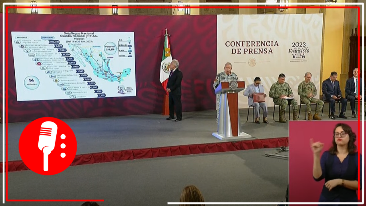 256 mil 216 elementos de la GN y Fuerzas Armadas procuran el bienestar del pueblo de México: Guardia Nacional (VIDEO)