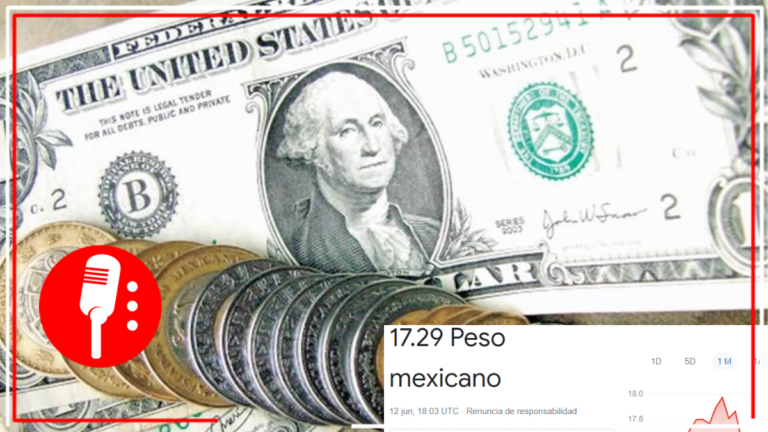 El peso más fuerte que nunca; se registra en 17.29