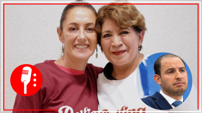 Sheinbaum se une a la celebración de la victoria de Delfina en el Edomex y responde a Marko Cortés