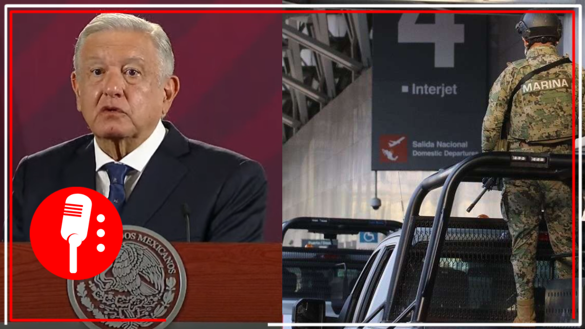 La Semar se hará cargo formalmente del AICM y otros puertos aéreos: AMLO (VIDEO)