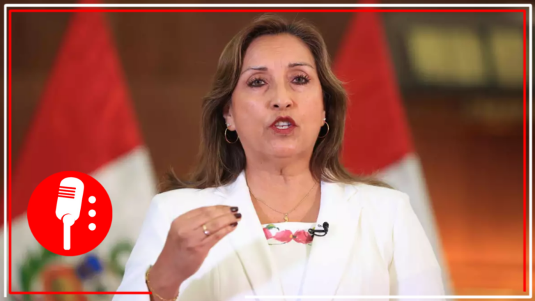 En primera votación, Congreso de Perú aprueba ley que permitirá que la presidenta ilegitima de Perú gobierne fuera del país