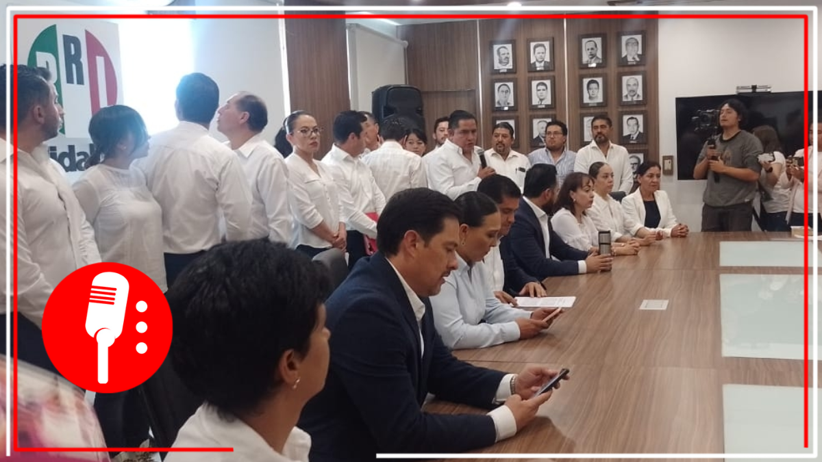 El PRI se desmorona en Hidalgo: diputados locales del tricolor y miembros de la dirigencia presentan su renuncia