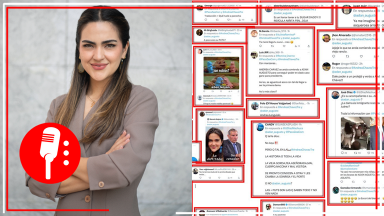Andrea Chávez no se deja intimidar por la misoginia que existe en México y responde a comentarios machistas de la oposición