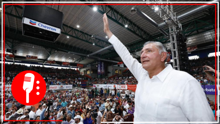 Alrededor de 10 mil personas se reunieron en Los Mochis para apoyar a Adán Augusto en su cierre de gira por Sinaloa (VIDEO)