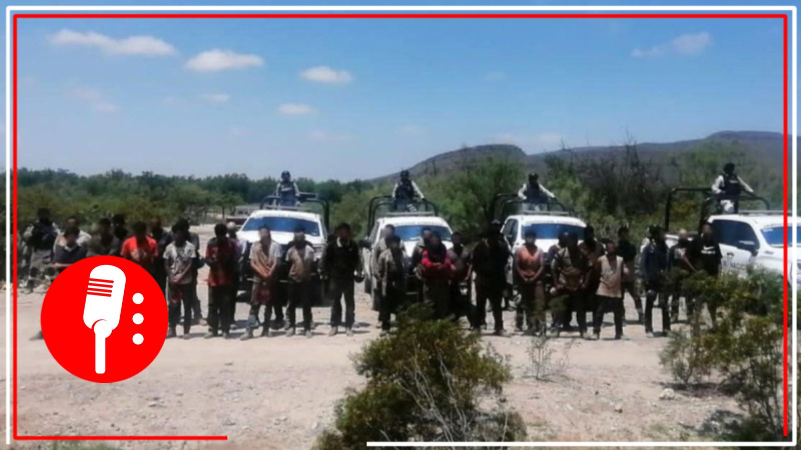 Guardia Nacional detiene a 33 personas por robo a ferrocarril en Ramos Arizpe, Coahuila