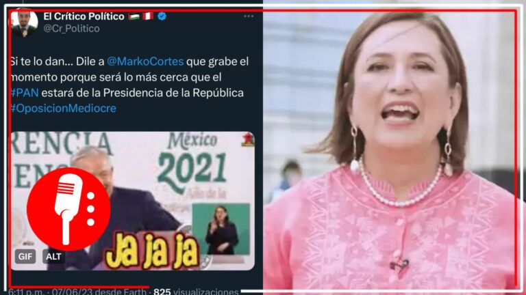 Xóchilt Gálvez celebra derecho de réplica en la mañanera; en redes se burlan de ella