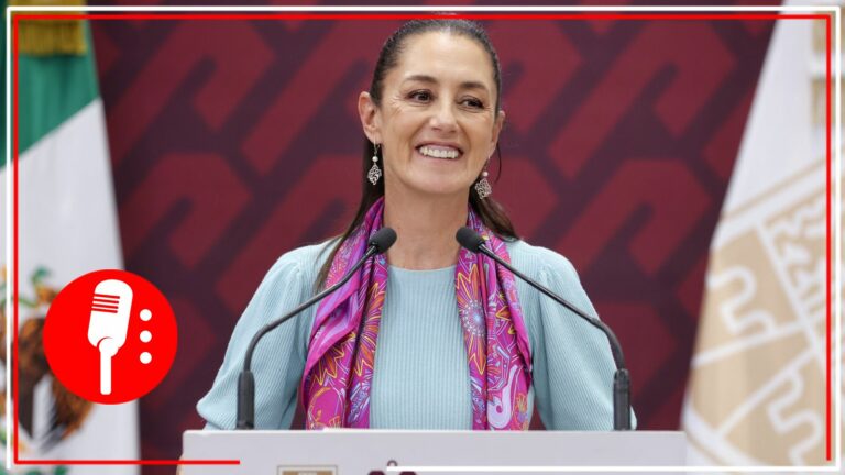 Simpatizantes de Claudia Sheinbaum preparan despedida en el Monumento a la Revolución