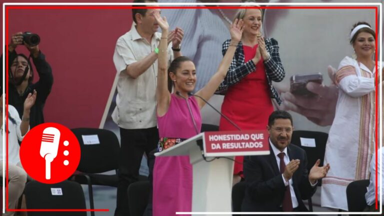 Claudia Sheinbaum ofrece último informe de gobierno en el Monumento a la Revolución