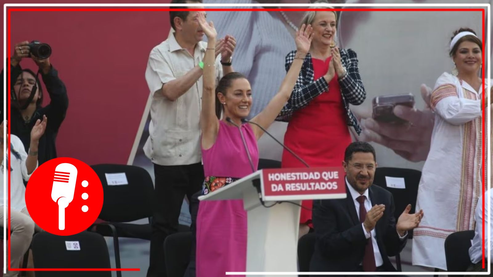 Claudia Sheinbaum ofrece último informe de gobierno en el Monumento a la Revolución