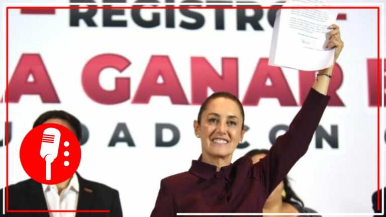 Claudia Sheinbaum hace oficial su registro como aspirante a coordinar la defensa de la Cuarta Transformación