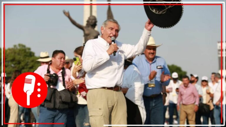 Adán Augusto realiza asamblea informativa en Plaza de la República de Guadalajara; asistieron 20 mil personas