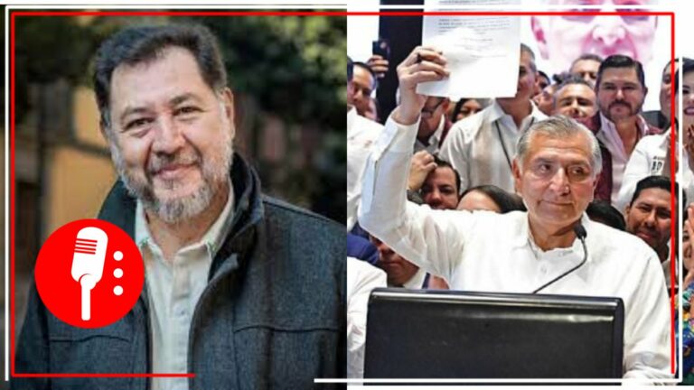 Fernández Noroña defiende a Adán Augusto y a Andrea Chávez de la guerra sucia que la derecha emprendió en su contra