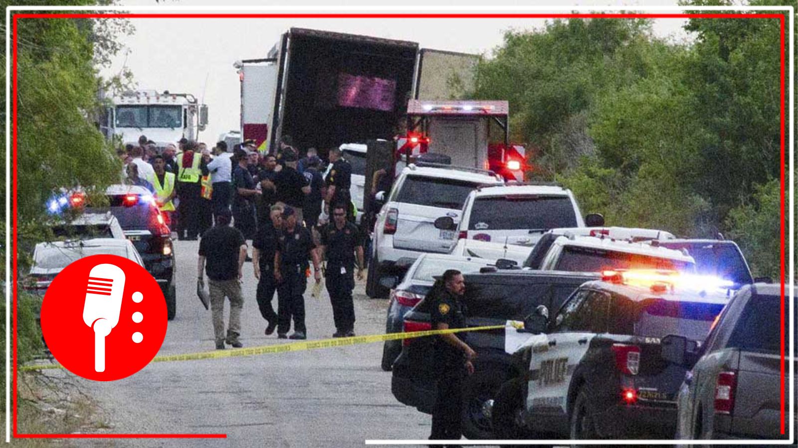 Detiene a cuatro mexicanos por la muerte de 53 migrantes hacinados en un tráiler en Texas