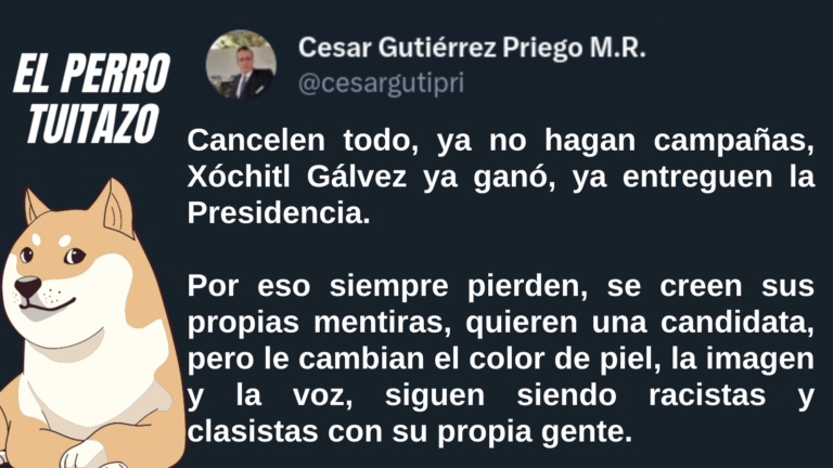 El Perro Tuitazo: la derecha se cree sus propias mentiras