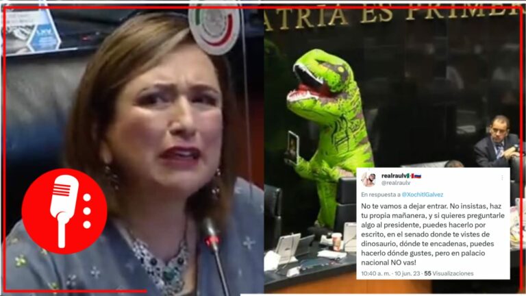 Falso que “provocadores” impedirán qué Xóchitl Gálvez entre a Palacio Nacional