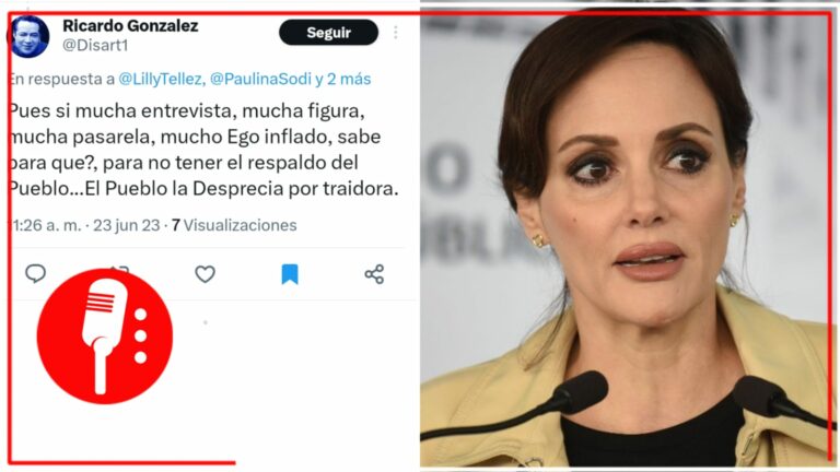 Mucha pasarela y mucho ego para no tener el respaldo del pueblo: se burlan de Lilly Téllez tras entrevista en programa de Jorge Ramos (VIDEO)