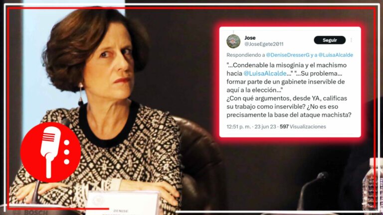 Tunden en redes a Denise Dresser por calificar de &#8220;inservible&#8221; el trabajo de Luisa Alcalde en la Segob