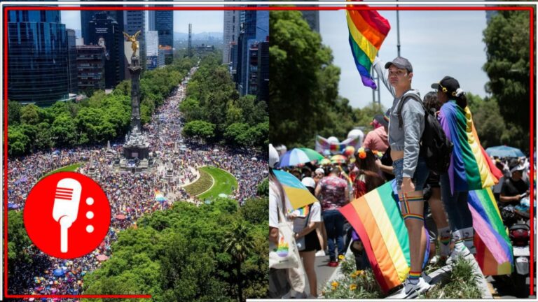 Se celebró la 45 marcha del Orgullo LGBTIQ+ en la Ciudad de México en donde hubo cerca de 250 mil asistentes (FOTOS)