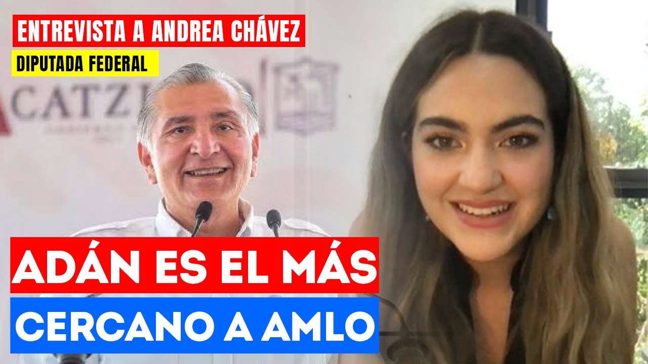 #Entrevista | Voy por Adán Augusto, es el mejor perfil para 2024 y la 4T: Andrea Chávez