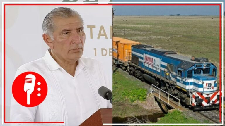 Adán Augusto informó que se logró acuerdo con Grupo México y se recuperaron las vías de la nación (VIDEO)