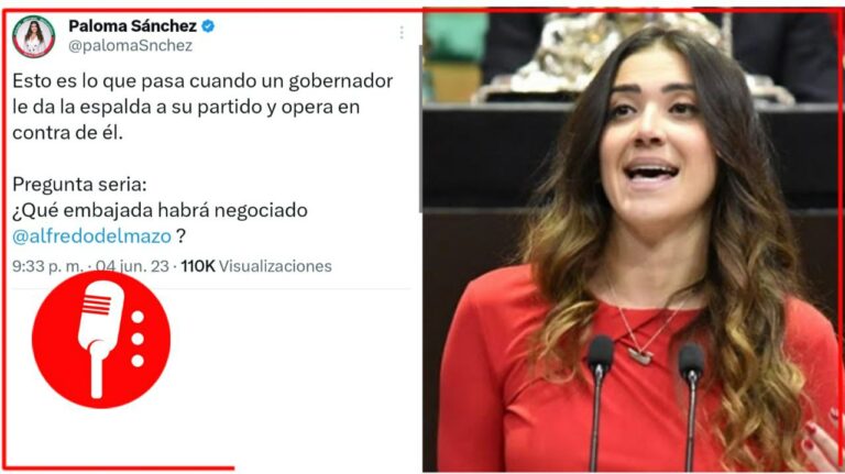 Paloma Sánchez culpa a del Mazo por derrota en Edomex y admite que el PRI necesita de fraudes para conservar gubernaturas