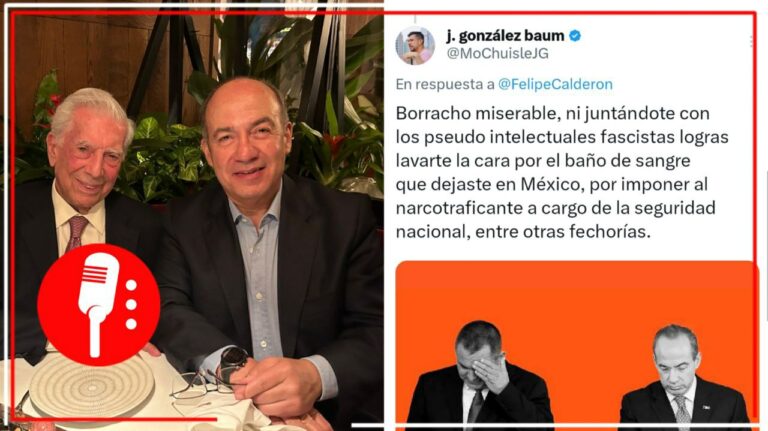“¿Ya vas a volver al país Felipillo o sigues en fuga preventiva?”, cuestionan a Calderón, quien se reunió con Vargas Llosa (FOTO)
