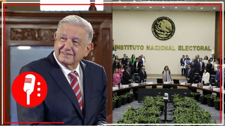 Gracias a la nueva dirección en el INE, AMLO confía en que haya una mejor relación con el órgano electoral (VIDEO)