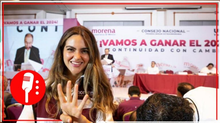 Andrea Chávez pide licencia en la Secretaría de Comunicación de Morena para participar en el proceso interno del partido