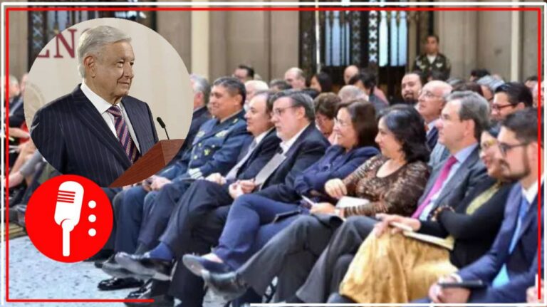 Son gente de primera: AMLO anuncia que de casi 100 miembros de su equipo, solo 8 se van (VIDEO)