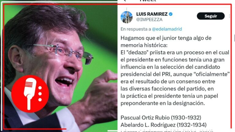 Mexicanos le explican a Enrique de la Madrid por qué Morena no necesita &#8220;dedazo&#8221;, a diferencia de su padre, quién fue impuesto por López Portillo