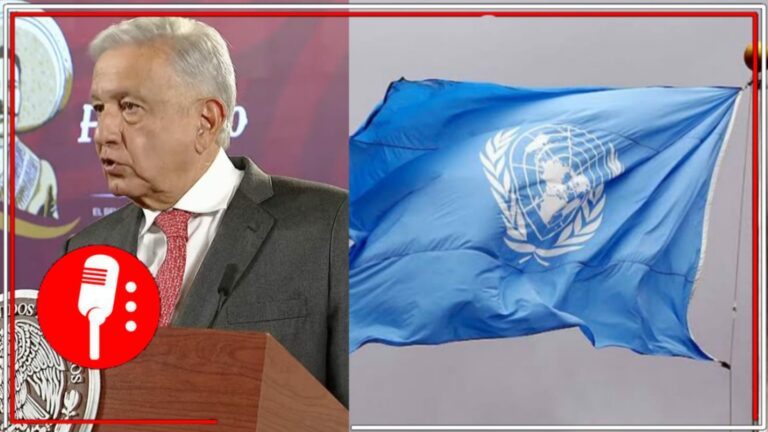 AMLO asegura que las organizaciones como OEA y UN no han hecho nada con respecto a los delitos cometidos en los gobiernos de la derecha (VIDEO)