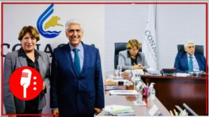 Delfina Gómez se reúne con el Director General de CONAGUA (FOTOS)