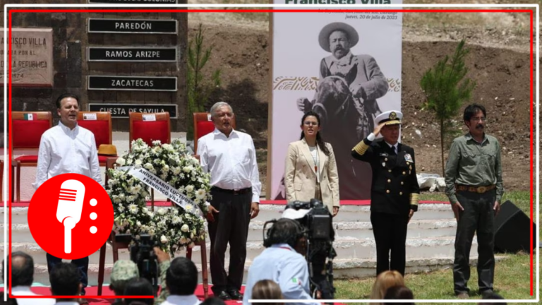 AMLO encabeza ceremonia por aniversario luctuoso de Francisco Villa