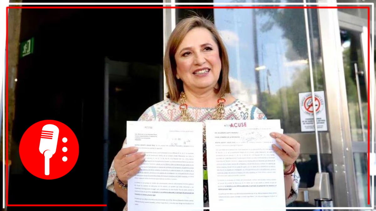 Xóchitl Gálvez acude a la FGR y exige que le muestran las carpetas en su contra