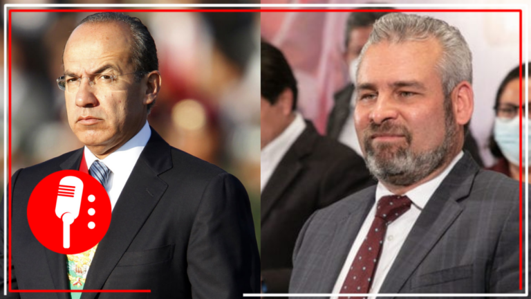 Gobernador de Michoacán declara que Felipe Calderón debería estar con García Luna en una celda