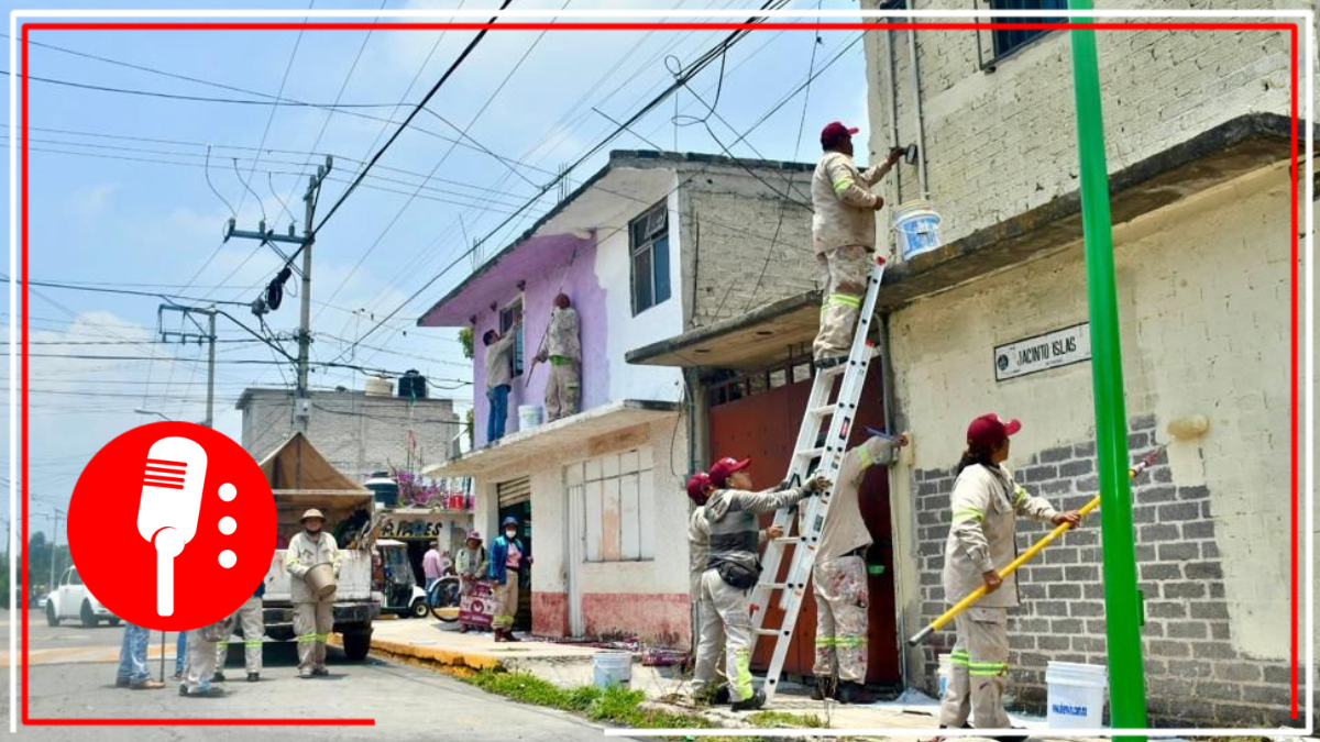 A través de &#8216;Fachada Chula&#8217; dan mantenimiento a viviendas de Tláhuac
