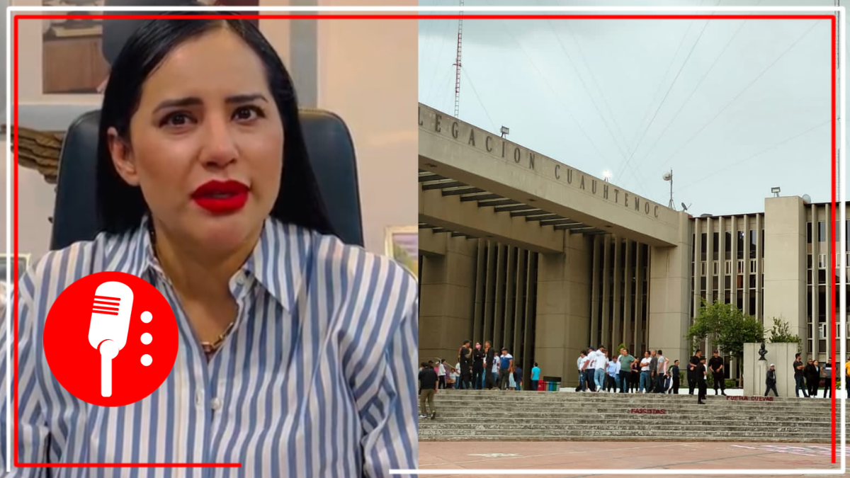 Habitantes de la Cuauhtémoc se manifiestan contra el Operativo Diamante de Sandra Cuevas