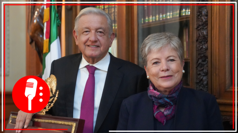 AMLO sostiene primer encuentro con Alicia Bárcena, nombrada secretaria de Relaciones Exteriores