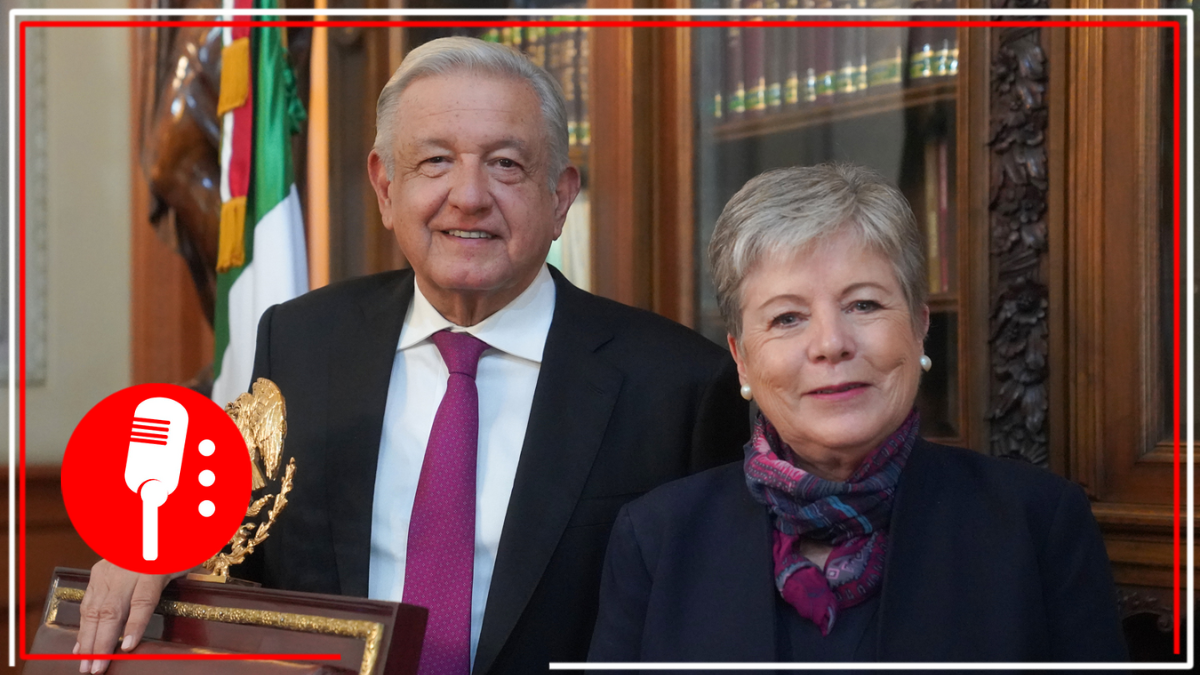 AMLO sostiene primer encuentro con Alicia Bárcena, nombrada secretaria de Relaciones Exteriores