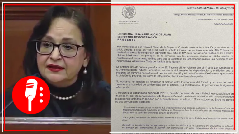Van a hacer lo que se les da la gana: En respuesta a la Segob, la SCJN asegura que no puede bajar sueldos a ministros