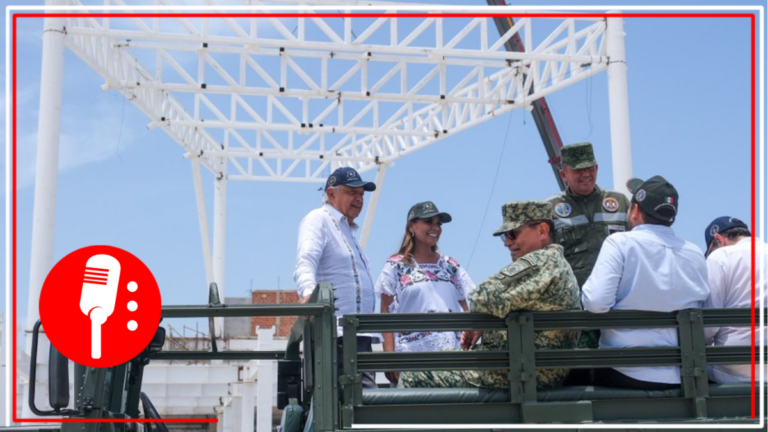 AMLO y Mara Lezama supervisan avances del nuevo Aeropuerto Internacional de Tulum