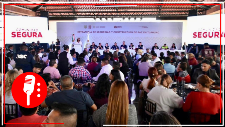 Tláhuac presenta los resultados de la Estrategia de Seguridad y Construcción de Paz