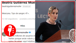 La Dra. Beatriz Gutiérrez Müller espera que Threads no se convierta en otro twitter