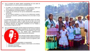 Candidatos que se digan indígenas deberán comprobar su pertenencia y contar con la constancia de las autoridades de dichos pueblos originarios