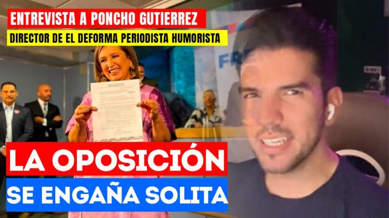 #Entrevista | La oposición se engaña solita: Poncho Gutiérrez, Director de El Deforma asegura que los conservadores se inventan dioses a su imagen
