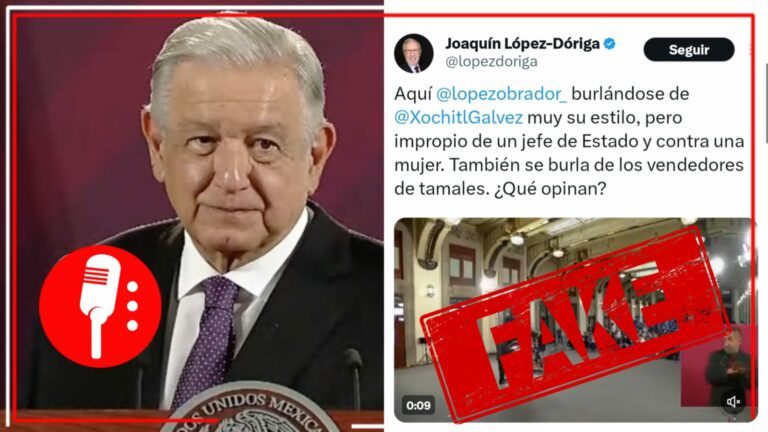 López-Dóriga saca de contexto fragmento de la mañanera y le llueven críticas en redes sociales
