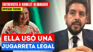 #Entrevista | Xóchitl Gálvez usó una jugarreta legal: El diputado federal, Hamlet Almaguer asegura que la oposición empezó a abusar de la figura de candidaturas indígenas