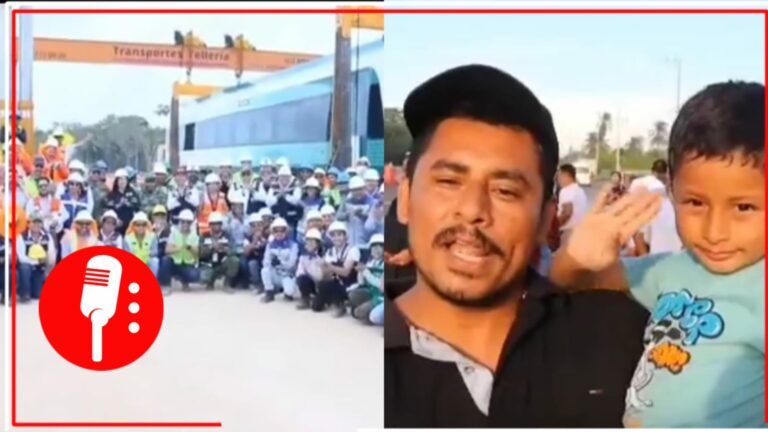 &#8220;¡Viva México y arriba el Tren Maya!&#8221;: Mexicanos celebran llegada del primer convoy del Tren Maya a Cancún, Quintana Roo (VIDEO)